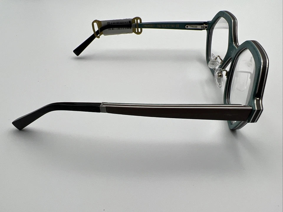 Gold & Wood Luxembourg Themis01-Mg 53[]15-140 180 Luxembourg Eyeglasses Frames - Image 3 of 4