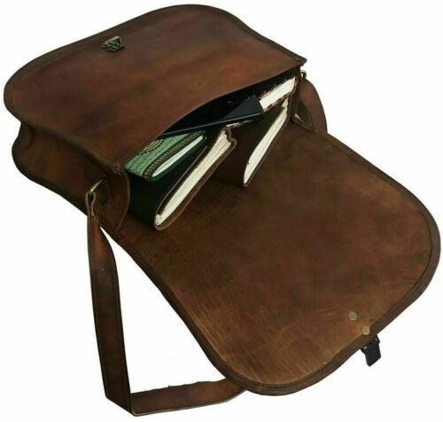 Women's Travel Saddle Vintage Bag Genuine Leather Purse Crossbody - Picture 3 of 7