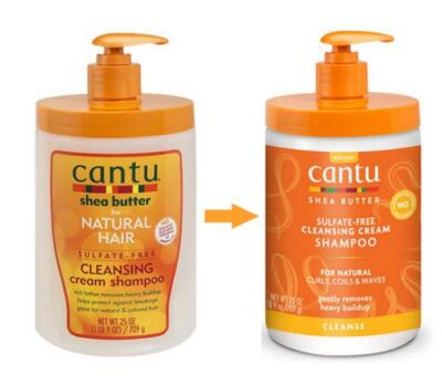 Cantu Shea Butter Sulfate-Free Cleansing Cream Shampoo for Natural Hair 709g
