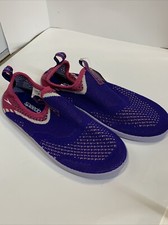 SPEEDO Junior Surf Strider Water Shoes, Purple/Pink - US Size M 2-3 NWT