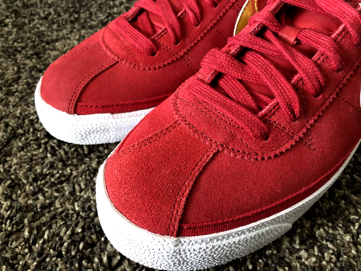 NIB Nike SB Bruin Supreme NYC 9US 363319 671 Red Edition QS