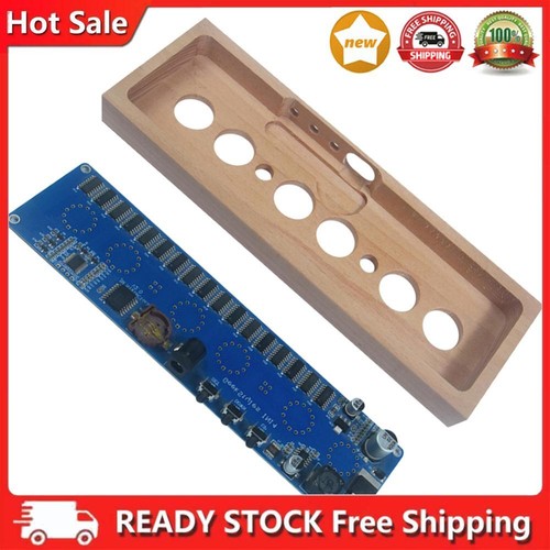 IN14 Nixie Tube Clock Assembly Kit DC12V 1A IN14 Glow Tube Clock for Experiments