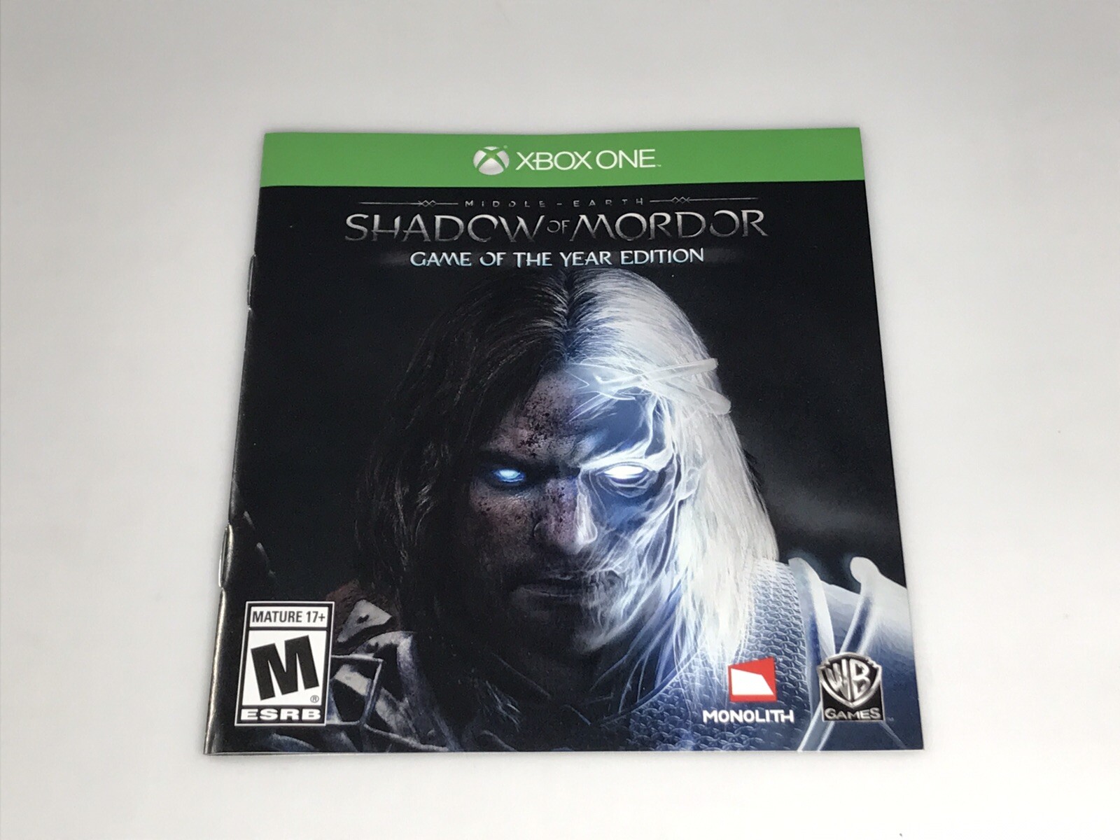 XBOX ONE Middle-Earth: Shadow of Mordor Game of the Year Edition (2015)  883929477241