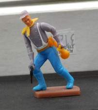Plasty 54mm Swoppet Style Foot Confederate with a Pistol and a Bugle