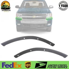 New Front Bumper Outer Filler Left & Right Side For 2007-13 Chevy Silverado 1500