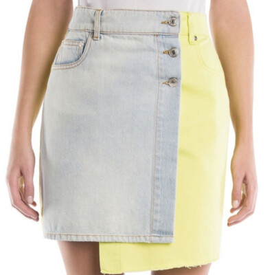 【送料&関税込】MSGM Denim Skirt msgm milano denim skirt size 46 NWT Org.$299 | eBay