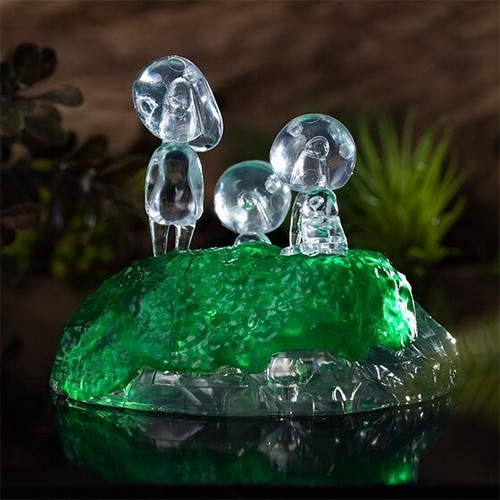Rompecabezas de cristal 3D Studio Ghibli princesa Mononoke Kodama Japón nuevo - Imagen 15 de 17
