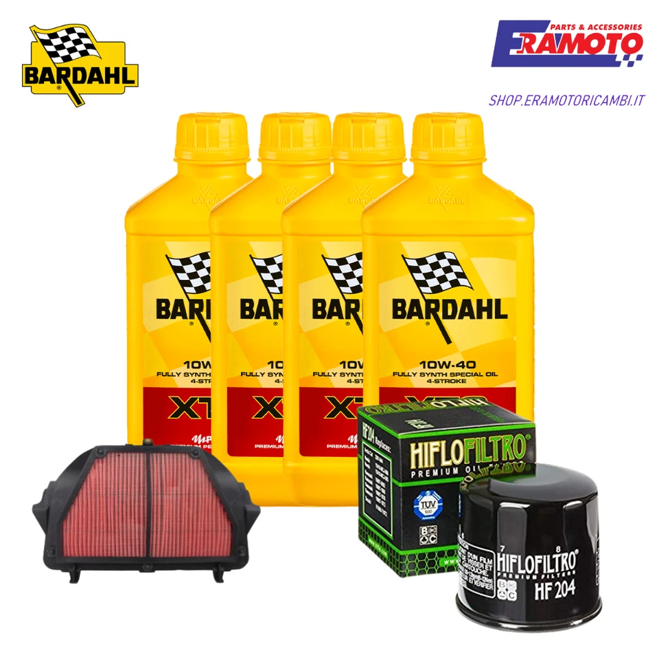 Kit Mantenimiento Bardalh + Filtros Aceite y Aire para YAMAHA YZF-R6 2010-2018 Foto 3 de 4