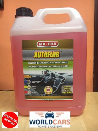 AUTOFLOR MA FRA DEODORANTE A LUNGA DURATA PER AUTO E AMBIENTI TANICA DA 5  LITRI | eBay