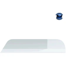 Stainless 6" Chopped Window Trim For 2008-2017 Freightliner Cascadia #29099