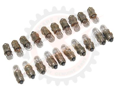 #ad 12V 1.2W Miniature Speedometer Bulb BA7S 6.8 Vespa Lambretta Royal Enfield x20 $16.66