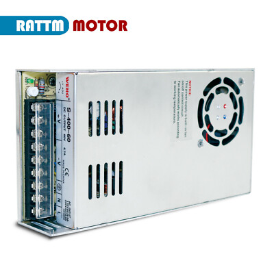 【DE】400W 48V DC Switching Power Supply S-400-48 8.3A Single Output CNC Router