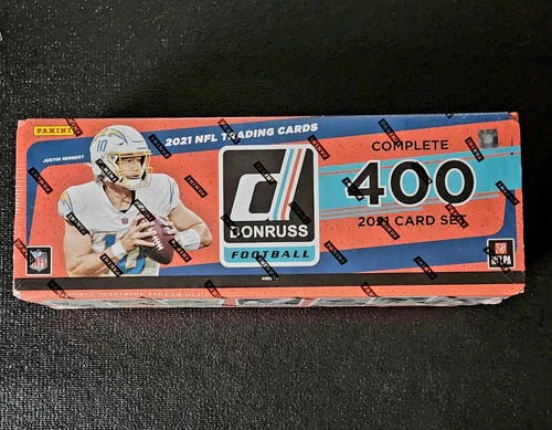 2021 Donruss Football Factory Sealed Complete 400 Card Set Lawrence Rookie