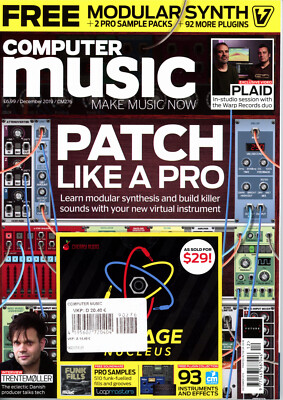 COMPUTER MUSIC #276 12/2019 MAKE MUSIC NOW + CD