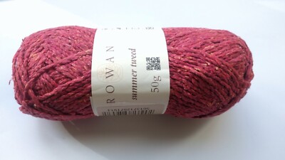 Rowan Summer Tweed Aran Summer Berry 537 Auslaufgarn 10 Knäuel x 50g