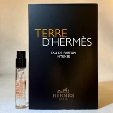 Hermes Terre D'Hermes Eau de Parfum INTENSE Sample Spray .06oz 2ml *2025 Release