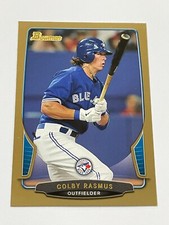 2013 Bowman Baseball Gold #156 - Colby Rasmus - Toronto Blue Jays