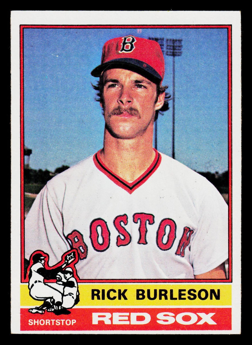 1976 Topps #29 Rick Burleson Boston Red Sox Baseball Card | eBay