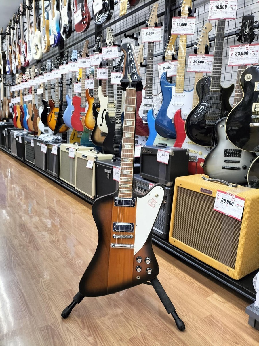 ギター Gibson Firebird 1993 vintage sunburst 1993 Gibson Firebird V Reissue Sunburst