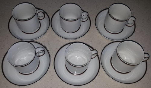NEUw ♥ THOMAS ♥ Scandic Shadow ♥ 6x Kaffeegedeck 2 teilig ♥ 6x Kaffeetasse 6x UT - Bild 4 von 5