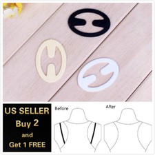 Cleavage Control Holder Clips Hide Bra Clasp Strap Buckle Adjust Converter
