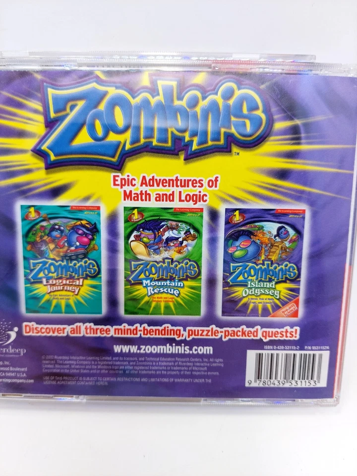 Zoombinis - Island Odyssey by The Learning Company Platform : Windows. (R6) - Image 2 of 4