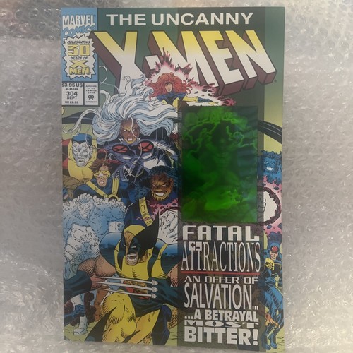UNCANNY X-MEN #304 (1993) - Hologram Cover VG