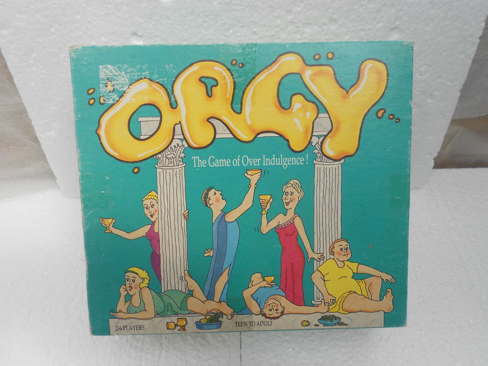 1989 ORGY BOARD GAME PAUL LAMOND Rare 2-6 players, teen-adult all complete