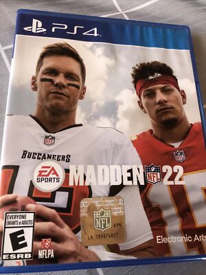 Madden NFL 22 (Sony PlayStation 4, 2021)--Case And Manual Only no Game
