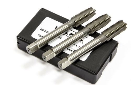 Presto 3 Piece Metric Tap Sets HSS Hand Tap Includes Taper, Second & Plug Taps - Picture 6 of 6