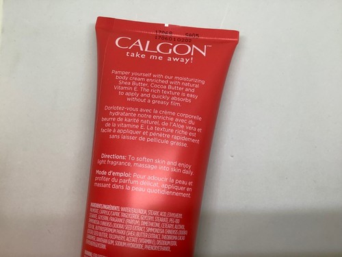 CALGON HAWAIIAN GINGER MOISTURIZING BODY CREAM W/SHEA 8 oz 226G GIFTWRAPPED FREE - Picture 5 of 6