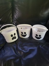 Lot Of 3 McDonalds 2022 Halloween Boo Buckets McBoo Trick Or Treat