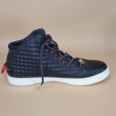 Nike LeBron 12 NSW Lifestyle Sneakers Mens Size 10 Black Red Gold Mid Top Nike Lebron 12 XII NSW Lifestyle QS Size 11.5 Black  main image 3