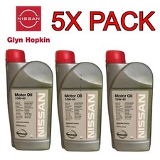 Genuine Nissan 10W40 Semi Synthetic Engine Oil 1L - 5x Pack (5L) - KE90099932GB 6.00 per litre