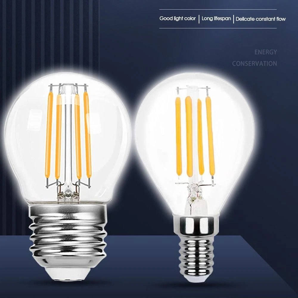 E27 Incandescent 4W 6W 8W light bulb Vintage Bulb LED light bulb