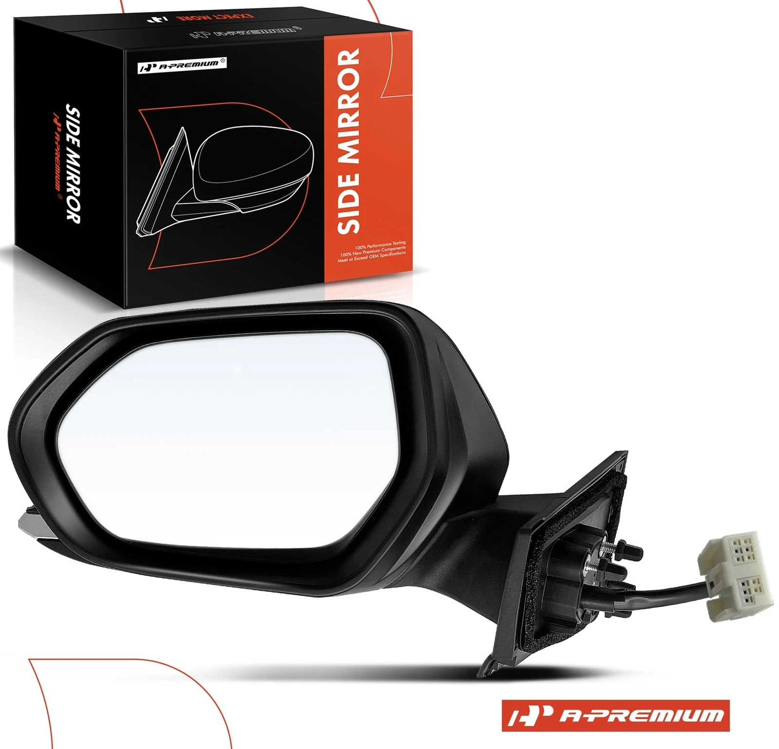 A-Premium Driver Power Mirror w/ Manual Fold Heated for Toyota Prius 2016-2020