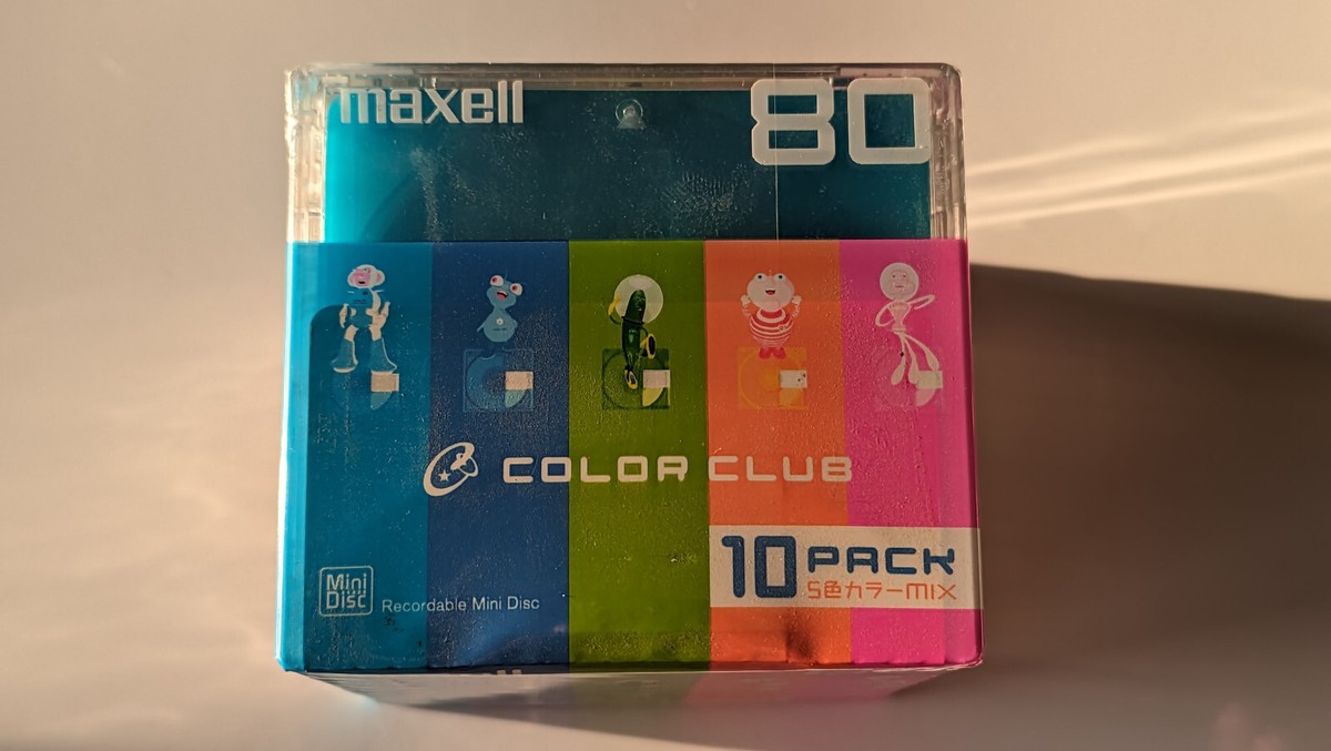 maxell MD-80MIXF.5P×2個 Amazon | maxell 録音用ミニディスク 80分 CCMD80MIX.5P