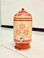 Handmade clay water pot - Pure Sri Lankan Product clay water dispenser Gurulettu