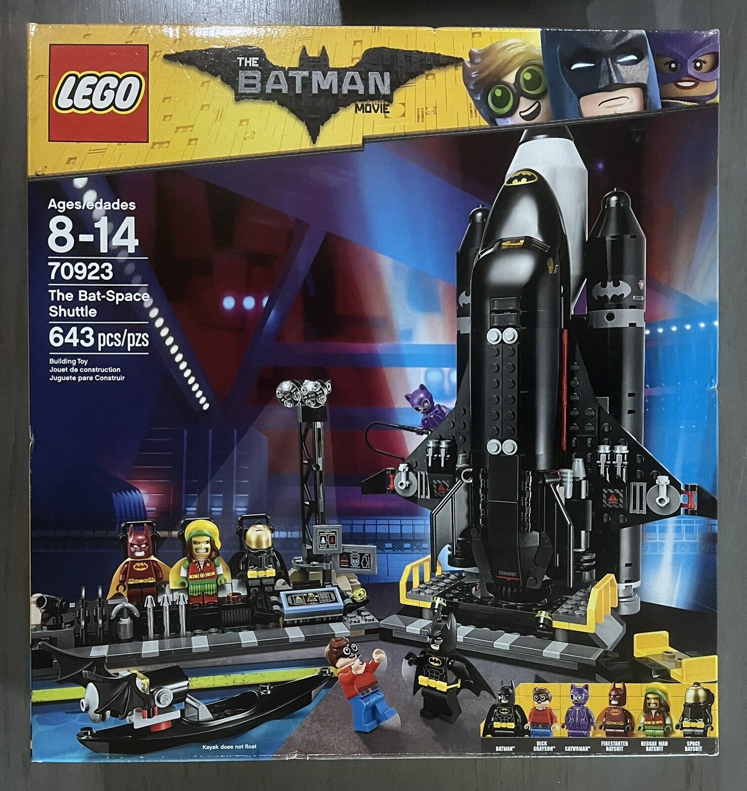 LEGO MARVEL SUPER HEROES THE BAT-SPACE SHUTTLE • 70923 • SEALED • NEW