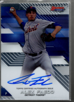 B0648- 2017 Bowman's Best Of '17 Autogramme #B17AF Alex Faedo Auto - Nm-Mt