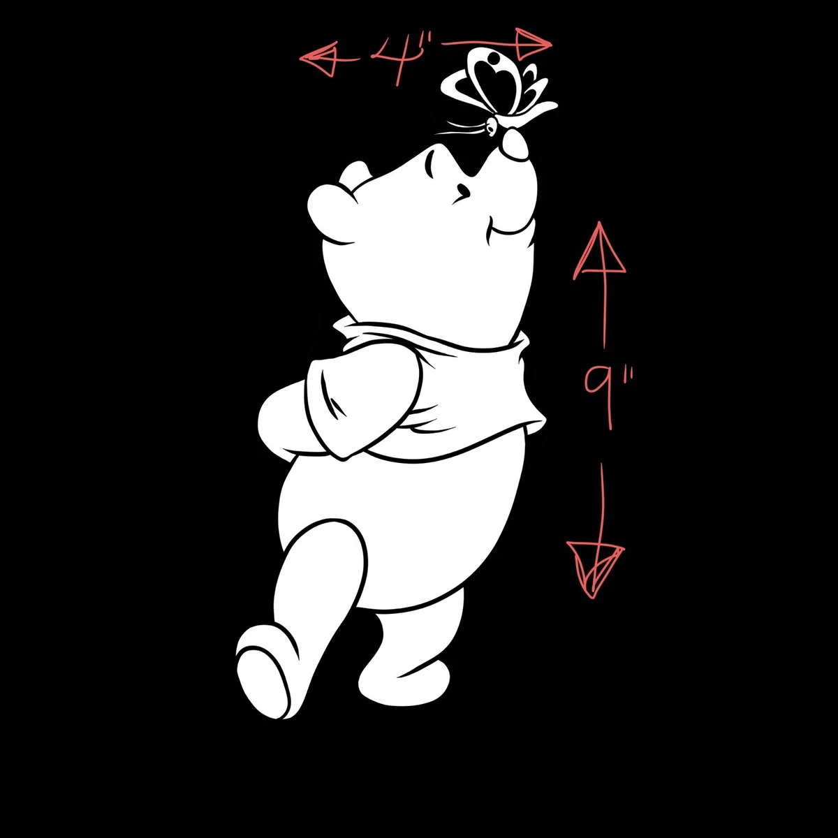 Winnie the online pooh car decal