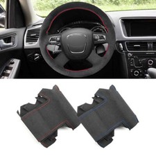 DIY Wildleder Lenkrad Lenkradbezug Lederbezug für Audi A3 8P A4 B8 A5 A6 4-Spoke