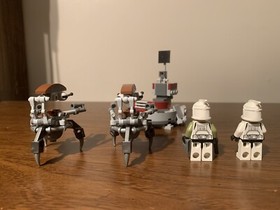 LEGO Star Wars Clone Troopers v. Droidekas #75000 COMPLETE SET W/ 4 MINIFIGURES