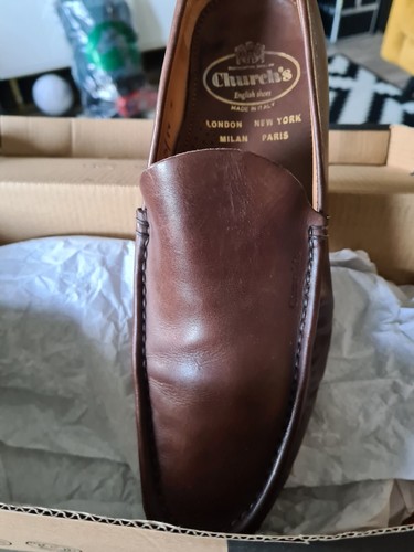 Church loafers size UK7/ EUR40.5 STANDARD SIZE - Picture 8 of 9