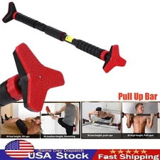 Pull-up Bar Doorway Horizontal Bar 27"-42" Home Fitness Workout 440lbs Capacity