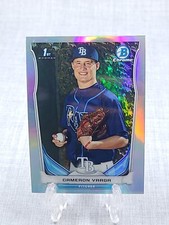 2014 Cameron Varga 1st Bowman Chrome Draft #CDP57 Silver Refractor Rookie 