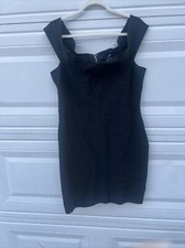 Fashion Nova Dress Black 1 XL Cross My Body