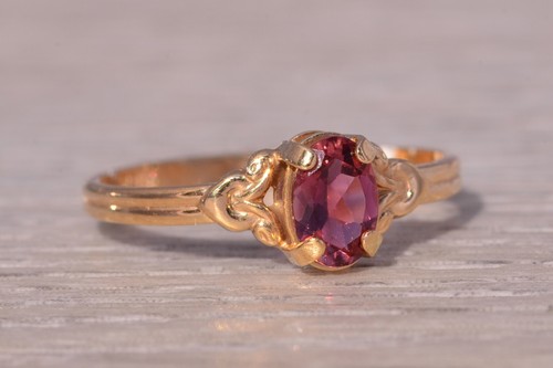 Tourmaline Ring in Yellow Gold - Picture 5 of 10