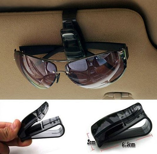 2 CLIP x OCCHIALI DA SOLE e da vista parasole visiera AUTO COMODISSIMO 2  PEZZI | eBay
