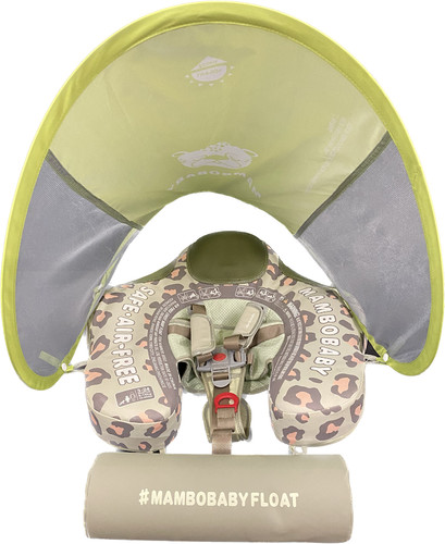 Mambo Baby Pool Float W/ UPF50 Canopy  13-40 Lbs- Preowned